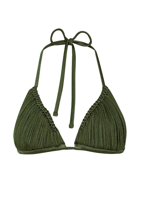 PQ Swim Olive Skyla Triangle Top