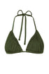 PQ Swim Olive Skyla Triangle Top