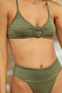 PQ Swim Olive Banded High Waist Bottoms