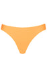 PQ Swim Orange Basic Ruched Bottom