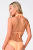 PQ Swim Orange Brynn Halter Top
