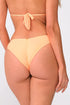 PQ Swim Orange Basic Ruched Bottom