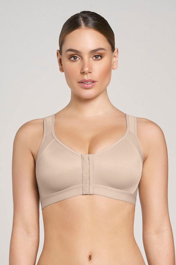 Leonisa Post-surgical Wireless Bra With Front Closure