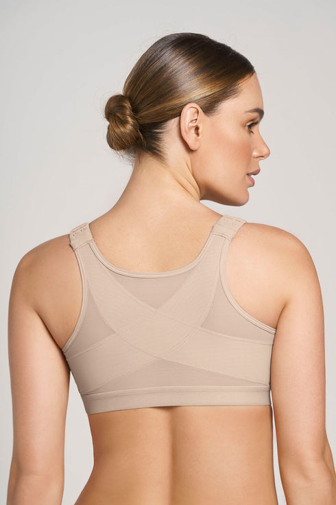 Leonisa Post-surgical Wireless Bra With Front Closure