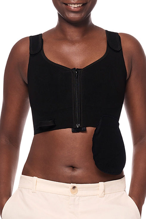 Amoena Patty Post-Surgical Wire-Free Front Closure Bra