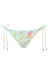 PQ Swim Petal Embroidered Lettuce Edge Tie Side Bottom