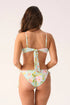 PQ Swim Petal Embroidered Lettuce Edge Bralette Top