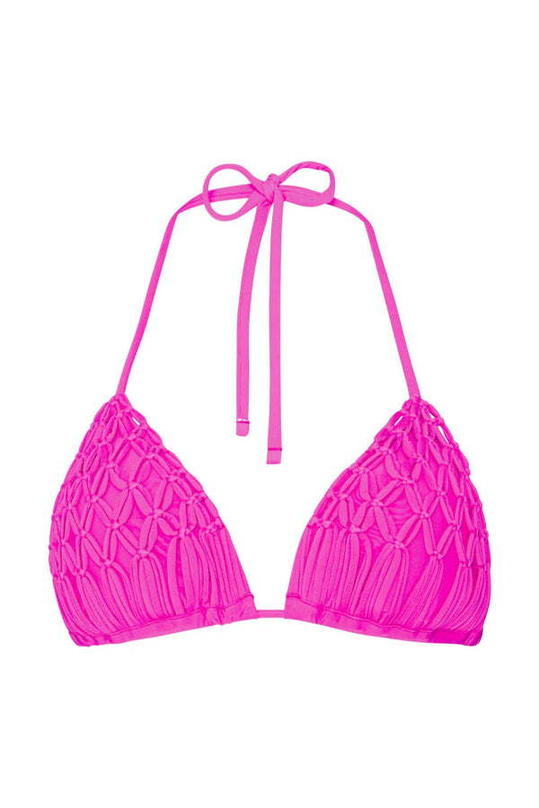 PQ Swim Petunia Lila Triangle Top
