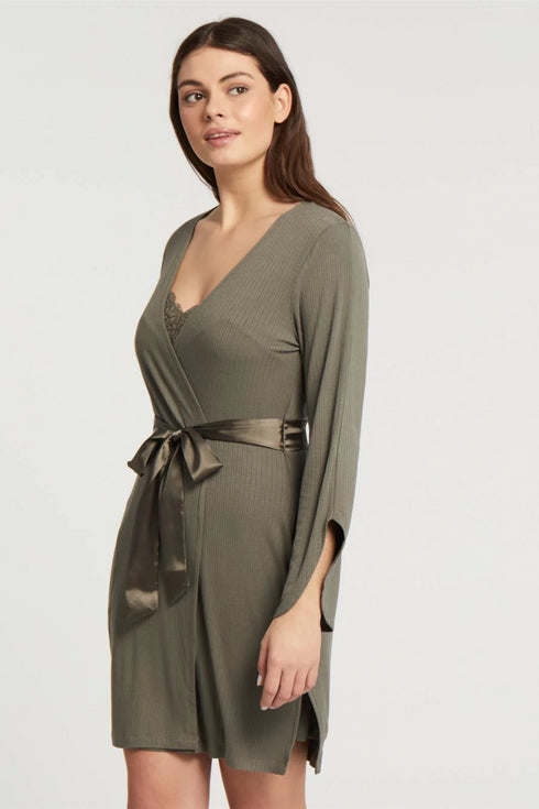 Fleur't Whisper Pointelle Robe