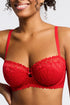 Montelle Lacy Keyhole Balconette Bra
