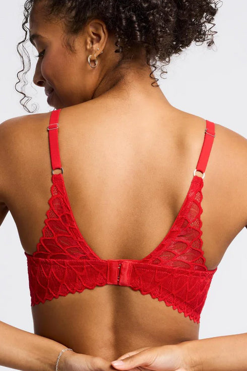 Montelle Lacy Keyhole Balconette Bra