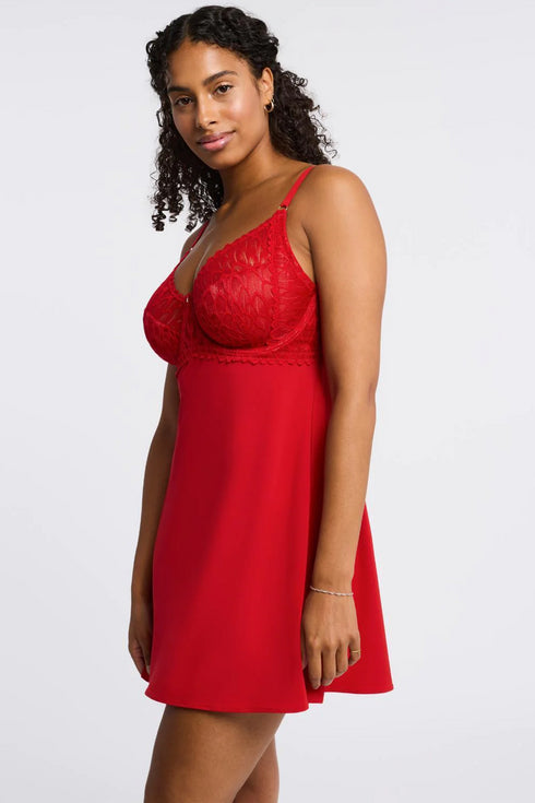 Montelle Lacy Full Cup Muse Babydoll Set