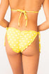 PQ Swim Polka Lettuce Edge Tie Side Bottom