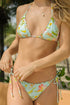 PQ Swim Petal Embroidered Lettuce Edge Tie Side Bottom