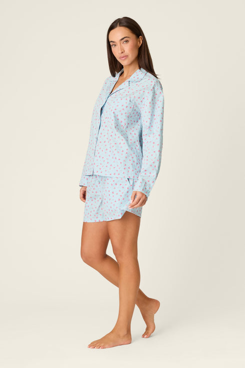 Pj Salvage After Party Poplin Pj Set