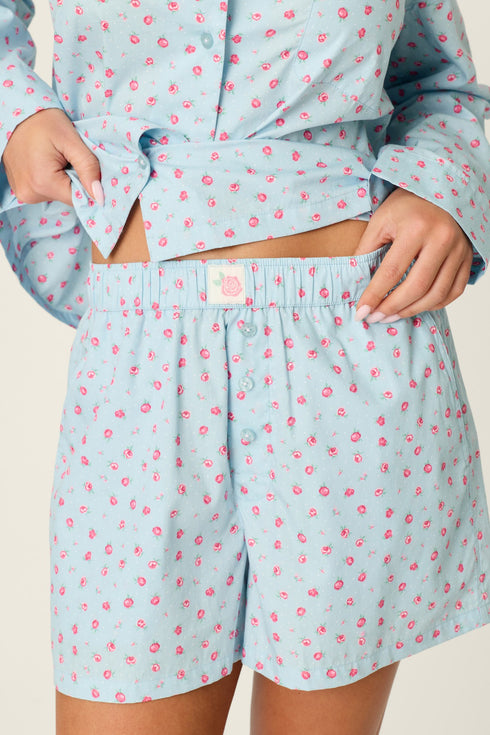 Pj Salvage After Party Poplin Pj Set