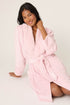 Pj Salvage Luxe Plush Robe Ballet Pink
