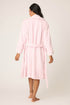 Pj Salvage Luxe Plush Robe Ballet Pink