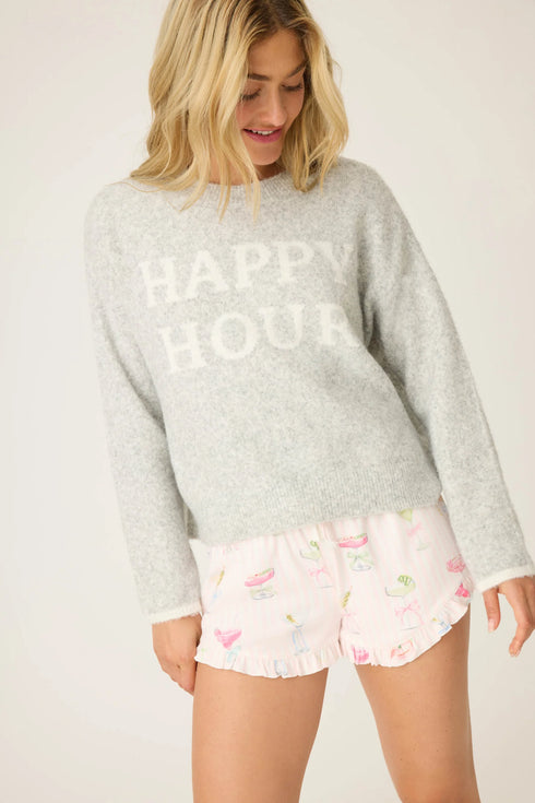 Pj Salvage Happy Hour Snuggle Sweater