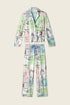 Pj Salvage Whimsy Postcards From Paris PJ Set