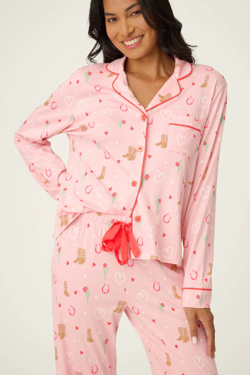 Pj Salvage Whimsy Boot Scootin’ PJ Set