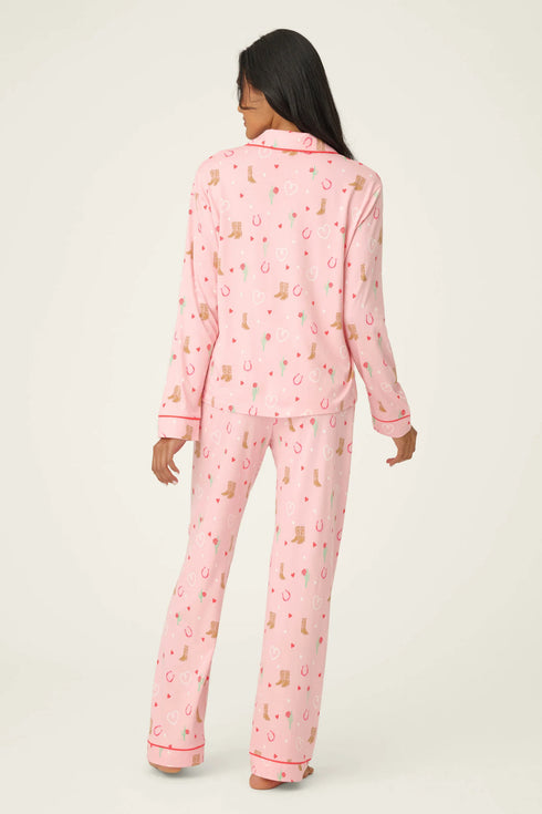 Pj Salvage Whimsy Boot Scootin’ PJ Set