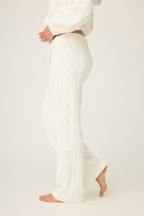 PJ Salvage Cable Crew Lounge Pants