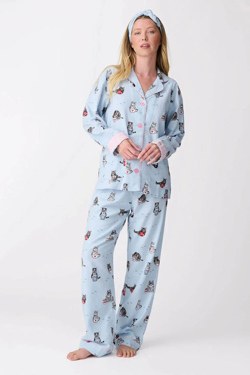 PJ Salvage Flannels Pj Set