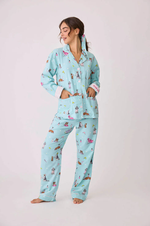 PJ Salvage Flannels Pj Set