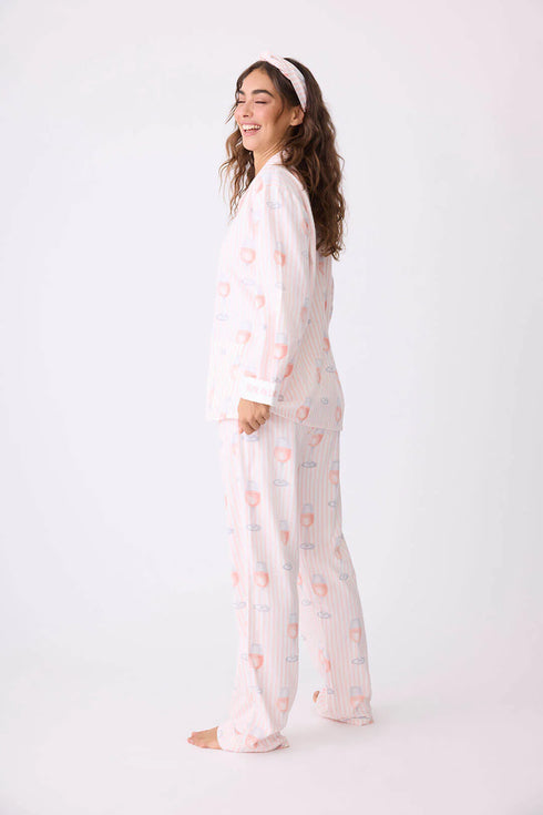 PJ Salvage Flannels Pj Set