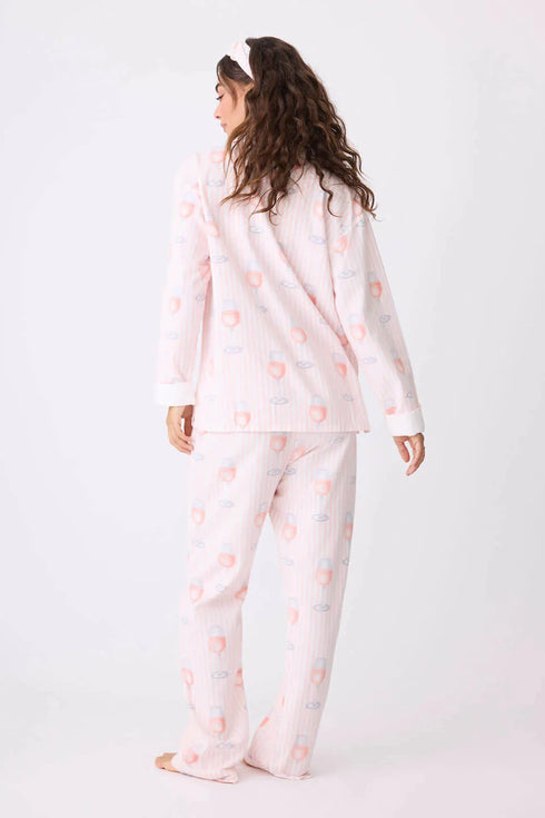 PJ Salvage Flannels Pj Set