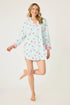 Pj Salvage Flannels Ma Cherie Cherry Print Nightshirt