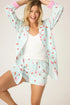 Pj Salvage Flannels Ma Cherie Cherry Print Nightshirt
