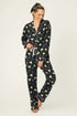 Pj Salvage Flannel Merrier With A Martini 3-Piece PJ Set