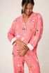 Pj Salvage Flannels Let's Get Fizzical 3-Piece PJ Set