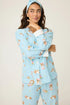 Pj Salvage Flannels Beary Cute Bear Print Flannel PJ Set