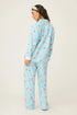 Pj Salvage Flannels Beary Cute Bear Print Flannel PJ Set