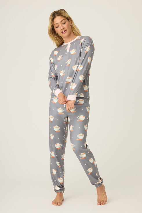 Pj Salvage Love You A Latte Set