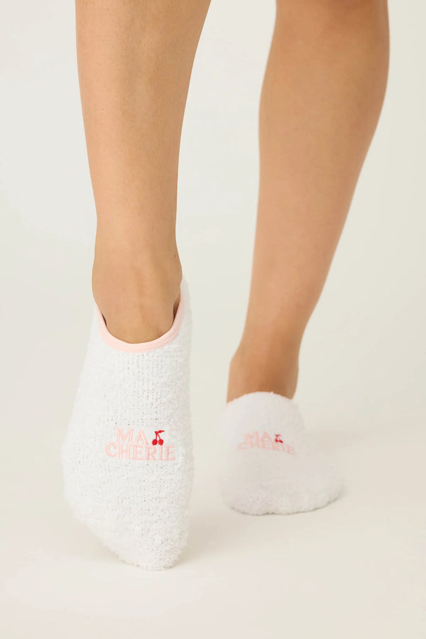 Pj Salvage Ma Cherie Cherry Ankle Socks