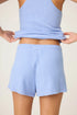Pj Salvage Morning Waffles Solid Peri Shorts