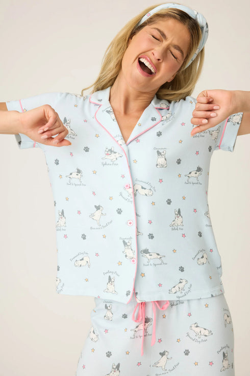 Pj Salvage Paws And Breathe Pj Set