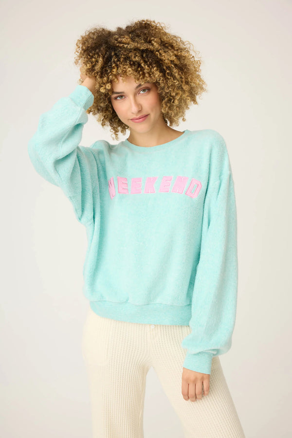 Pj Salvage Secret Garden Weekend Graphic Sweatshirt