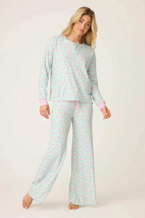 Pj Salvage Secret Garden Floral PJ Set