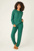 Pj Salvage Fireside Sparkle Forest Green PJ Set
