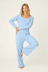 Pj Salvage More Amour Blue Dream Pointelle PJ Set
