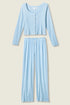 Pj Salvage More Amour Blue Dream Pointelle PJ Set