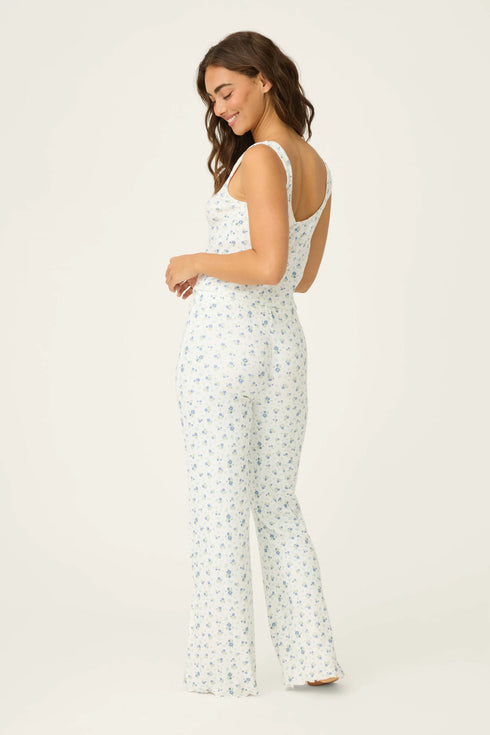 Pj Salvage More Amour Ditsy Floral Pointelle PJ Set