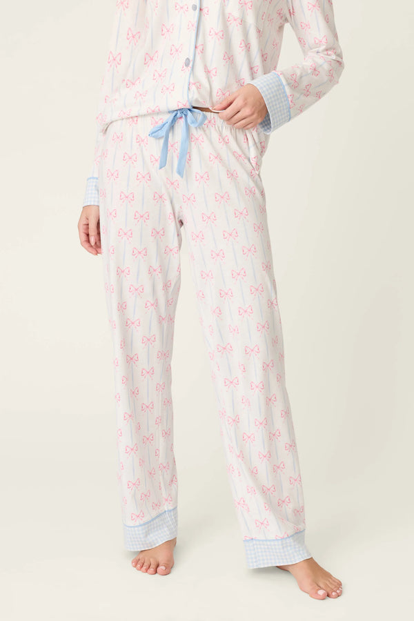Pj Salvage Playful Prints All Wrapped Up Open Leg PJ Pants