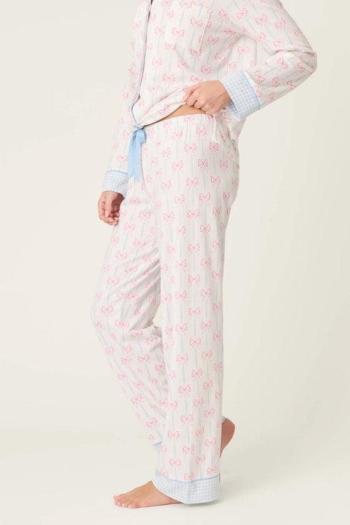 Pj Salvage Playful Prints All Wrapped Up Open Leg PJ Pants