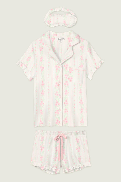 Pj Salvage Roses Are Pink Pj Set